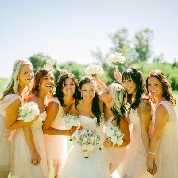wtoo bridesmaid